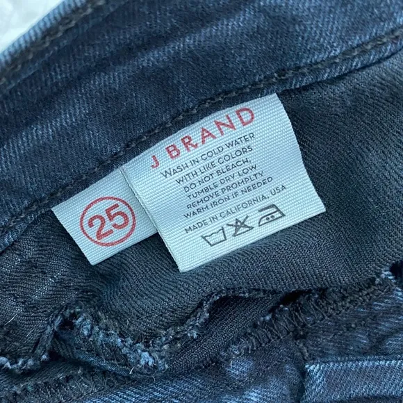 ❤️ J Brand Super Soft Skinny Ink Blue Jeans Size 25