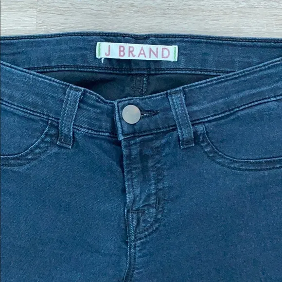 ❤️ J Brand Super Soft Skinny Ink Blue Jeans Size 25