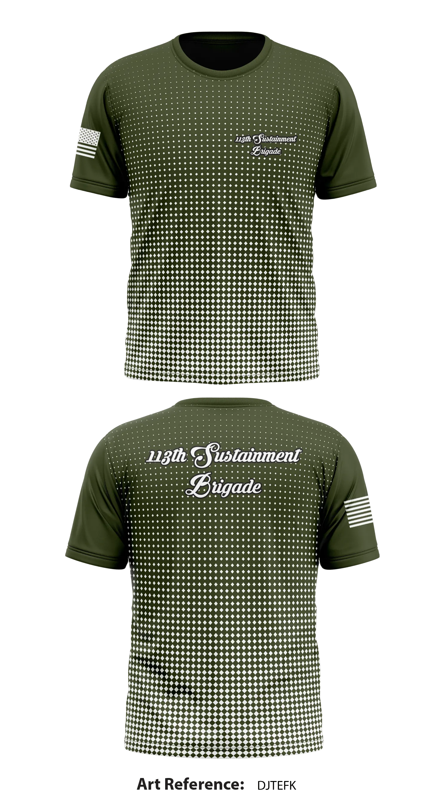 113th Sustainment Brigade Store 1 Core Men's SS Performance Tee - dJteFK