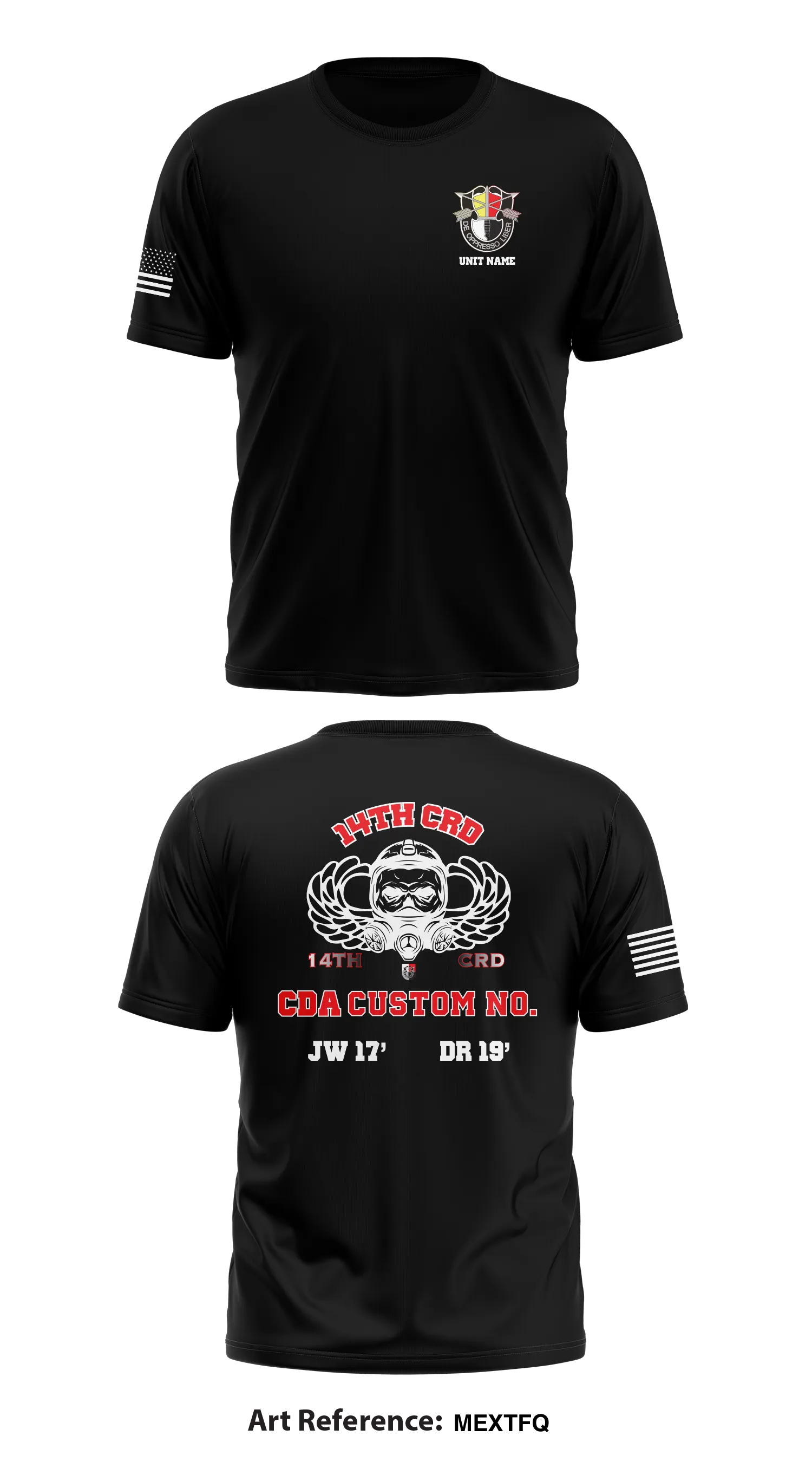 14th CRD Core Men's SS Performance Tee - MexTfQ