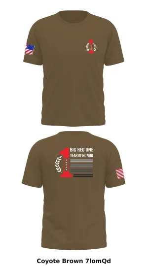 1st Infantry Division  Store 1 Core Men's SS Performance Tee - 7lomQd