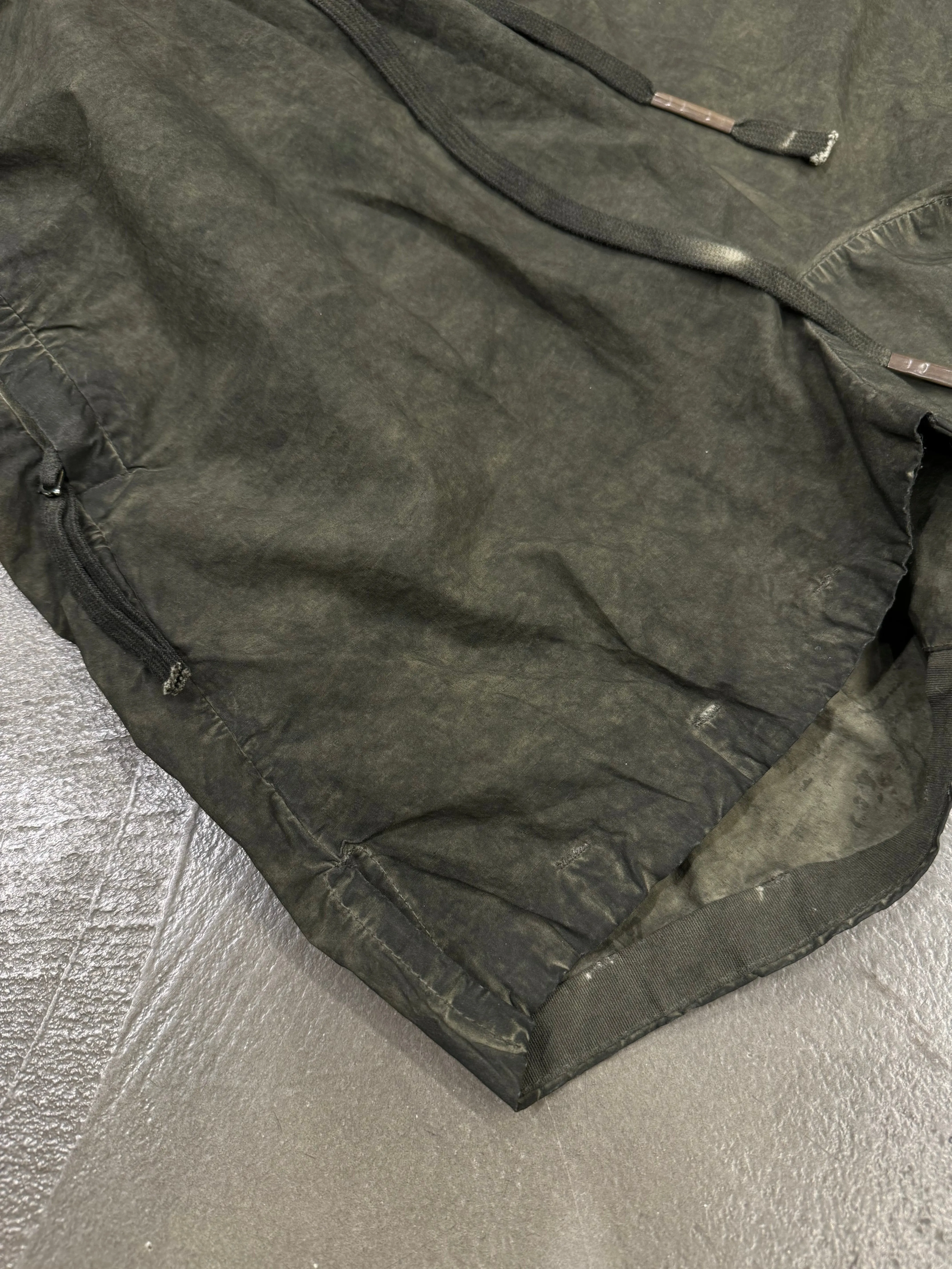 2010s Boris Bidjan Saberi object dyed shorts