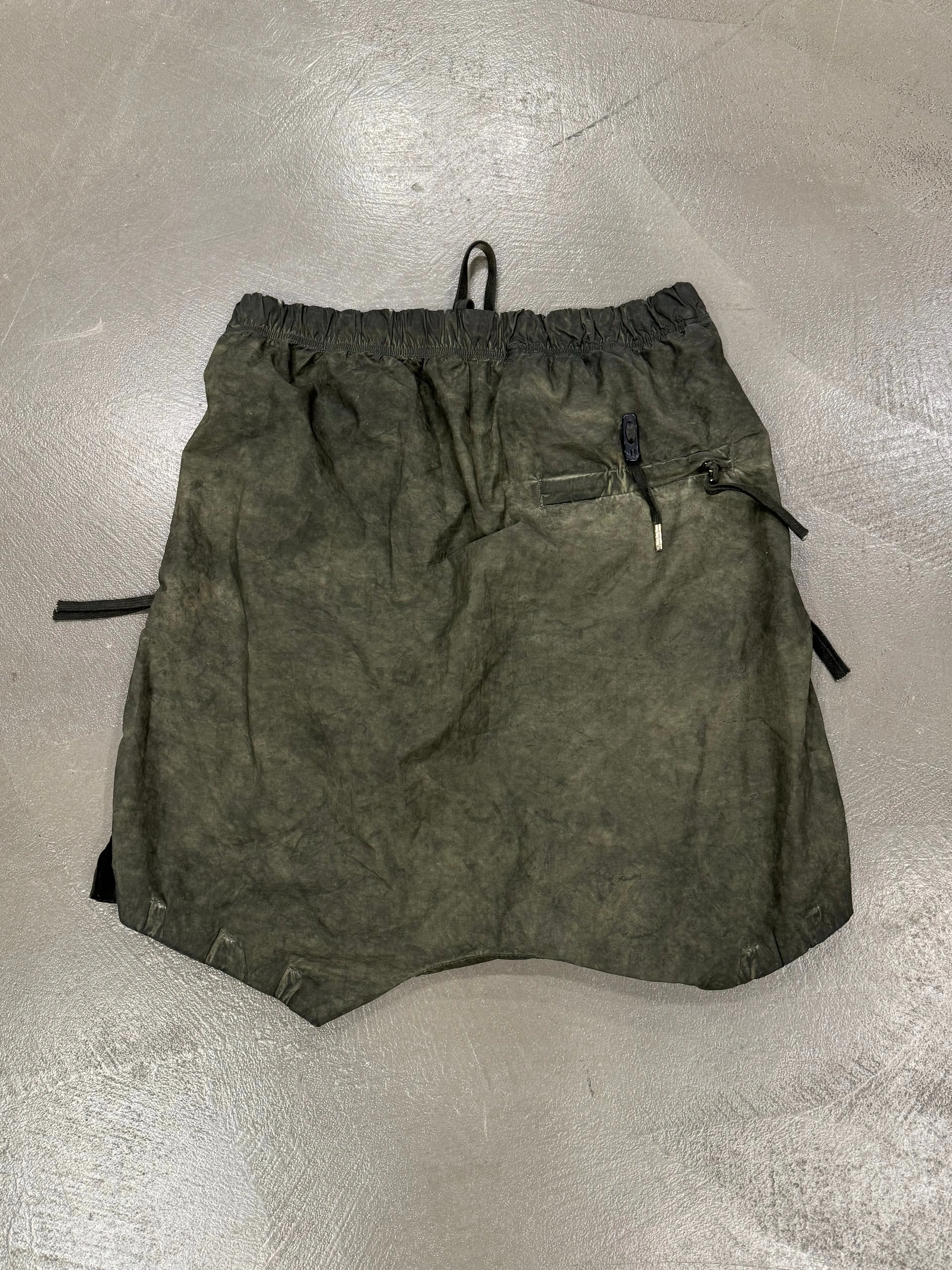 2010s Boris Bidjan Saberi object dyed shorts