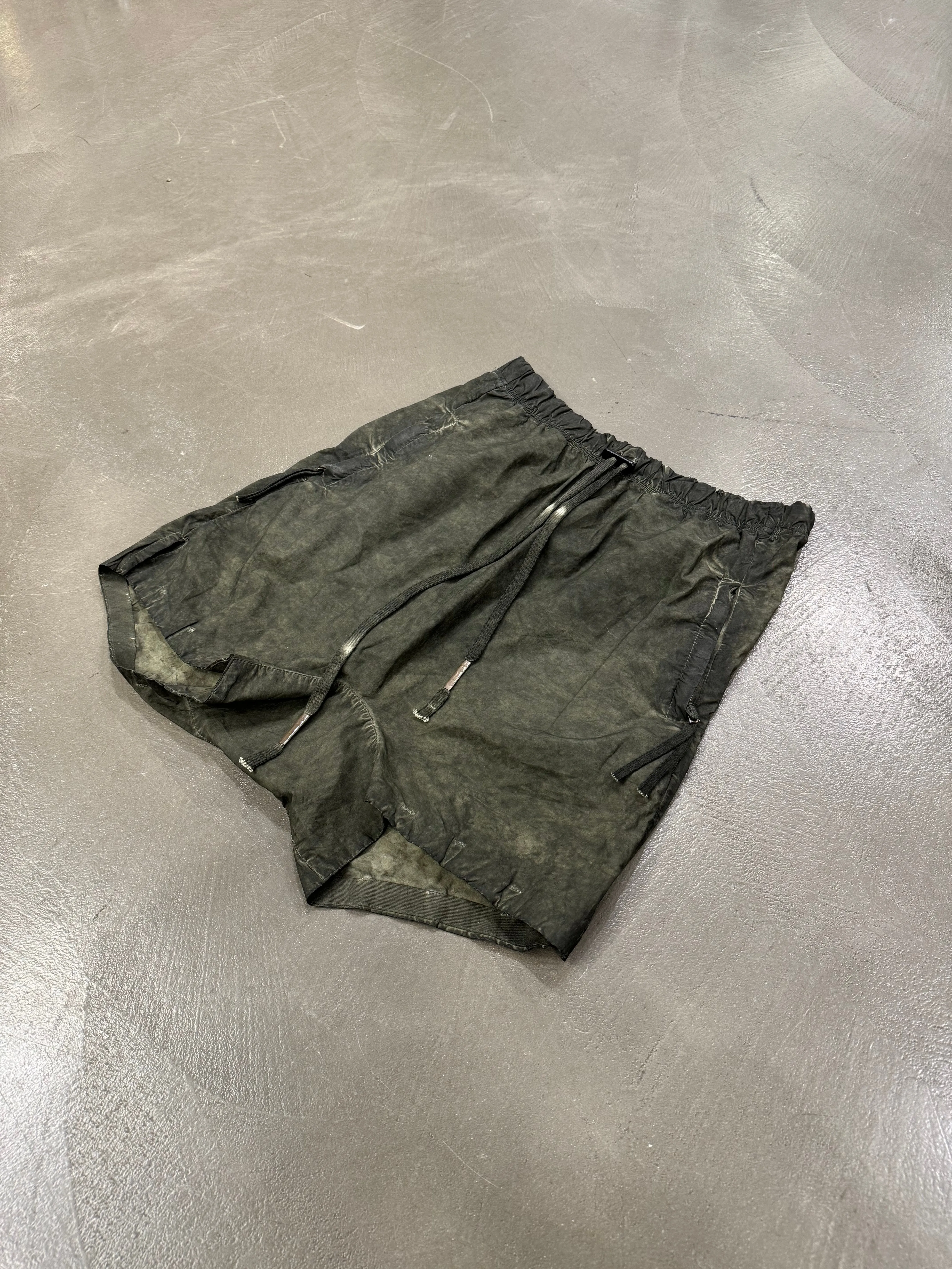 2010s Boris Bidjan Saberi object dyed shorts