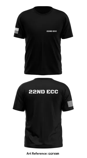 22nd ECC Store 2 Core Men's SS Performance Tee - ggFXMR