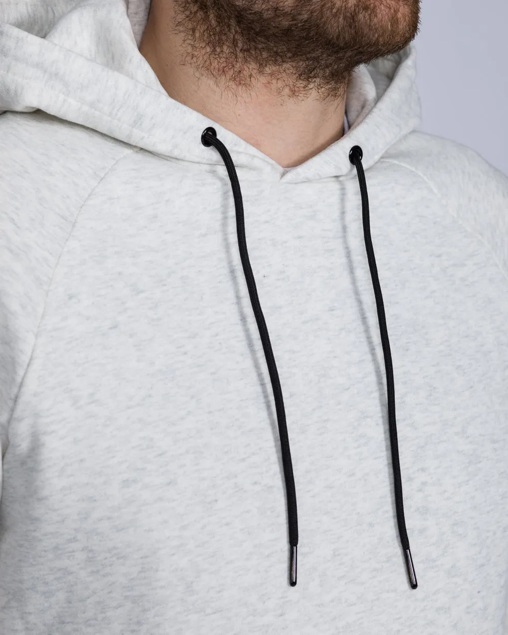 2t Pullover Tall Riley Hoodie (white marl)