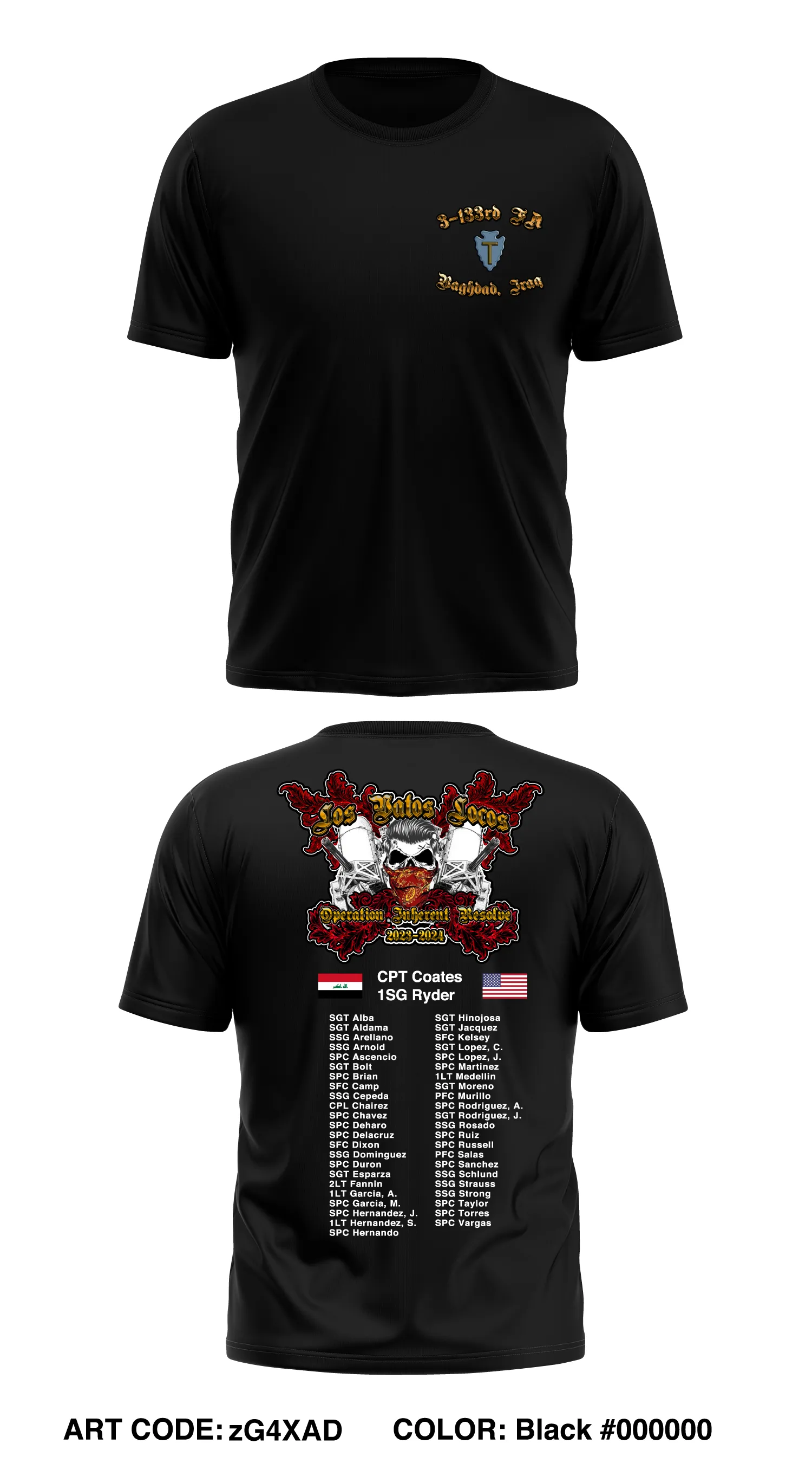 3-133 FA, C-RAM Mission Core Men's SS Performance Tee - zG4XAD