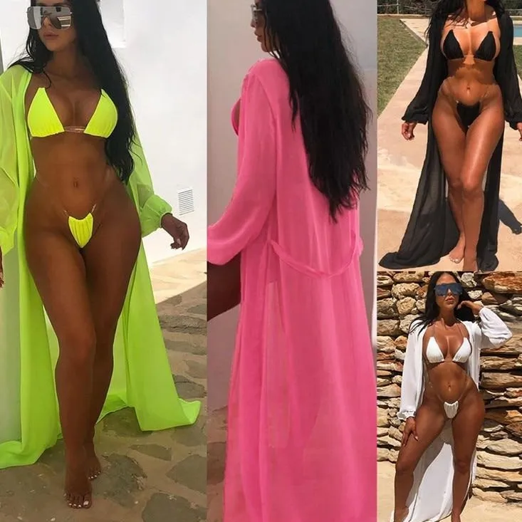 3 colors 3-piece beach sexy set