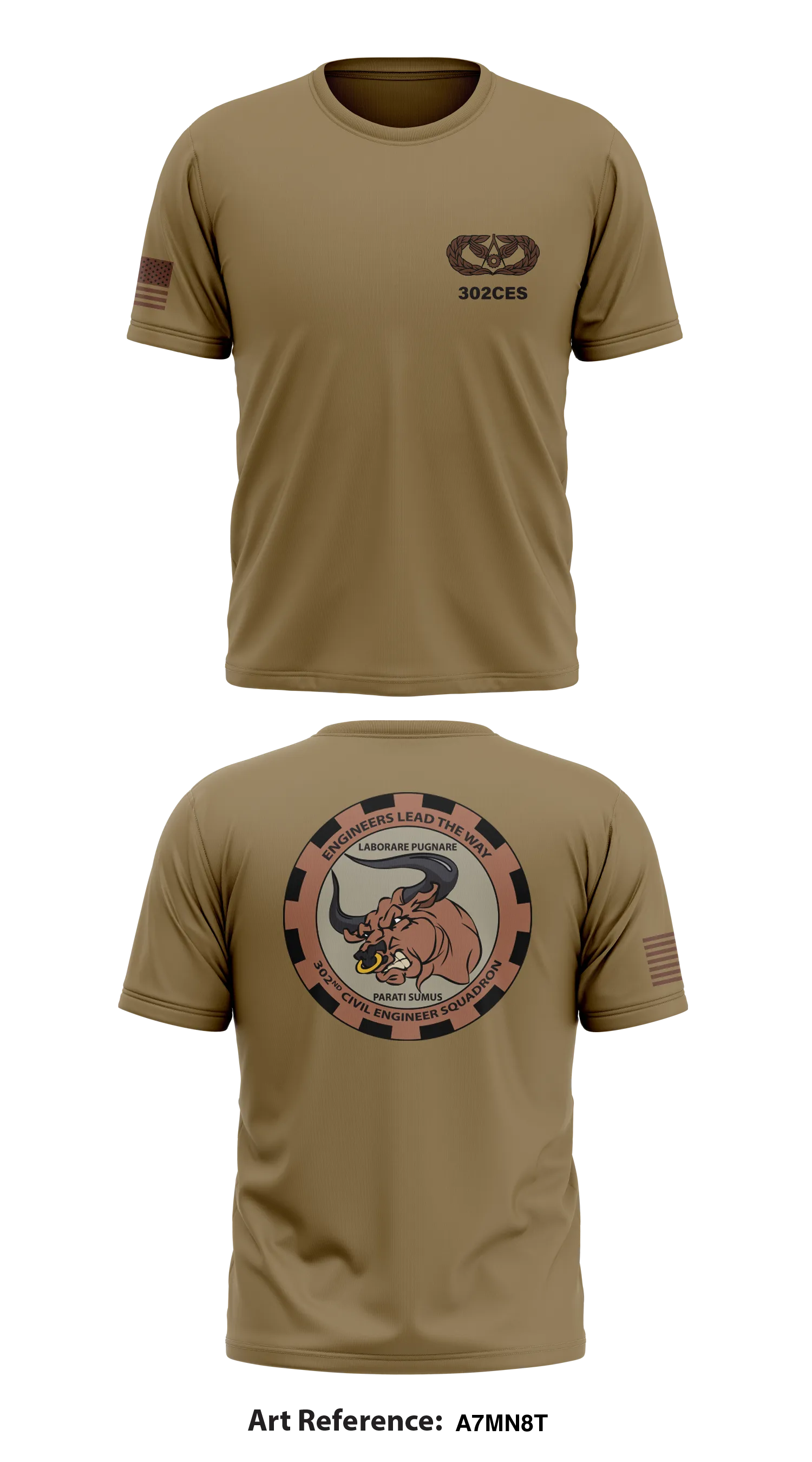 302d CES Store 1 Core Men's SS Performance Tee - a7mn8t