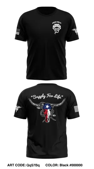 312th MEDLOG Company Store 1 Core Men's SS Performance Tee - QqS7Bq