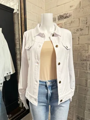 31520 - Stonewash Cotton Knit Jean Jacket