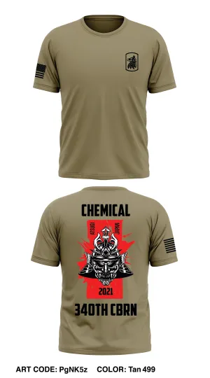 340th CBRN Store 1 Core Men's SS Performance Tee - PgNK5z