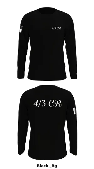 4/3 CR Store 1 Core Men's LS Performance Tee - _Bg