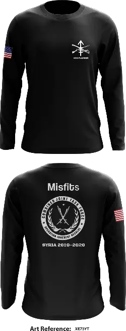 4th Platoon 3-21 Store 1 Core Men's LS Performance Tee - xe73yt