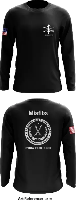 4th Platoon 3-21 Store 1 Core Men's LS Performance Tee - xe73yt
