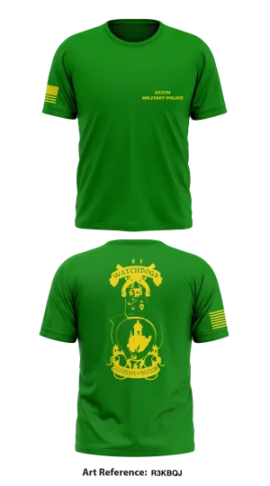 613th Military Police Store 1 Core Men's SS Performance Tee - R3kBqj