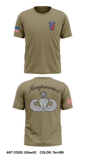 647th QM Company  Store 1 Core Men's SS Performance Tee - SSbwSC