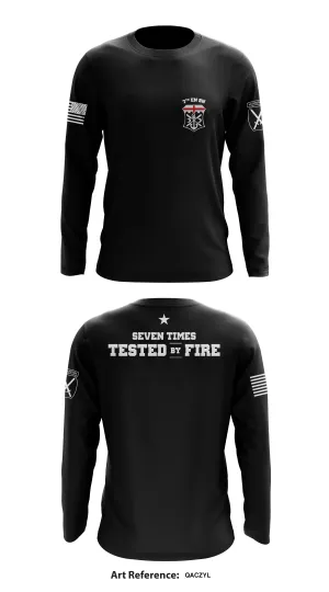7th Engineer Battalion Store 1 Core Men's LS Performance Tee - QaCzYL