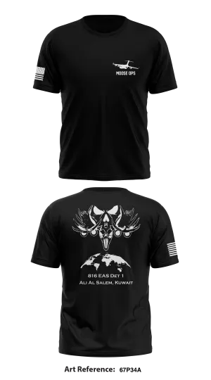 816 EAS Det 1 Store 1 Core Men's SS Performance Tee - 67P34a