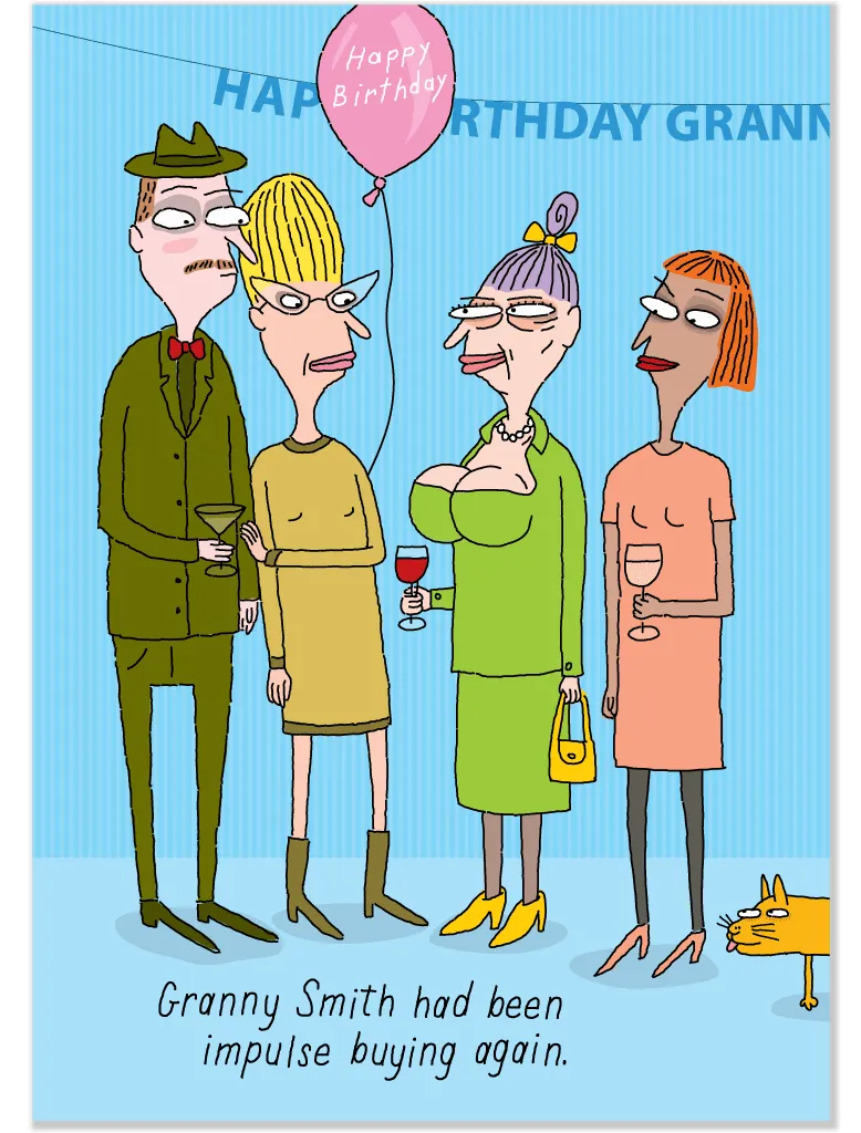 878 Granny Smith (Birthday Card)