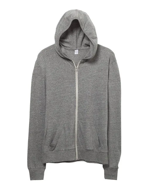 AA1970 Alternative Unisex Eco-Jersey Zip Hoodie