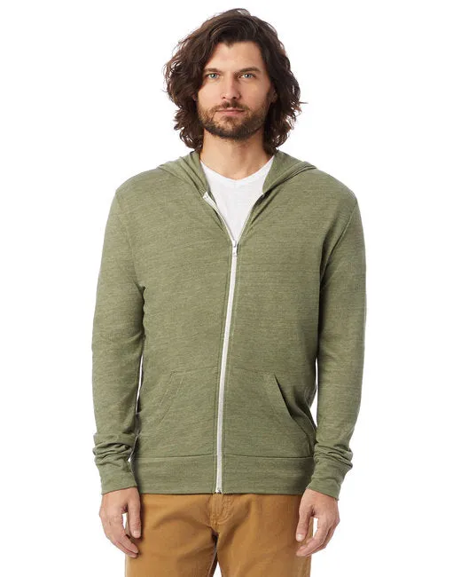 AA1970 Alternative Unisex Eco-Jersey Zip Hoodie