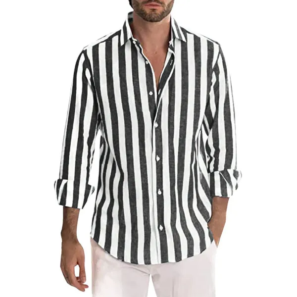 Abraham - airy linen shirt for men