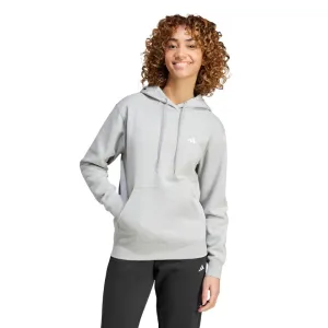 Adidas Womens Small Logo FeelCozy Hoody - Grey