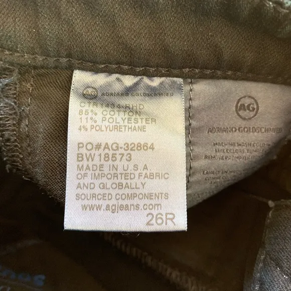 AG Prima Mid-Rise Cigarette Jeans