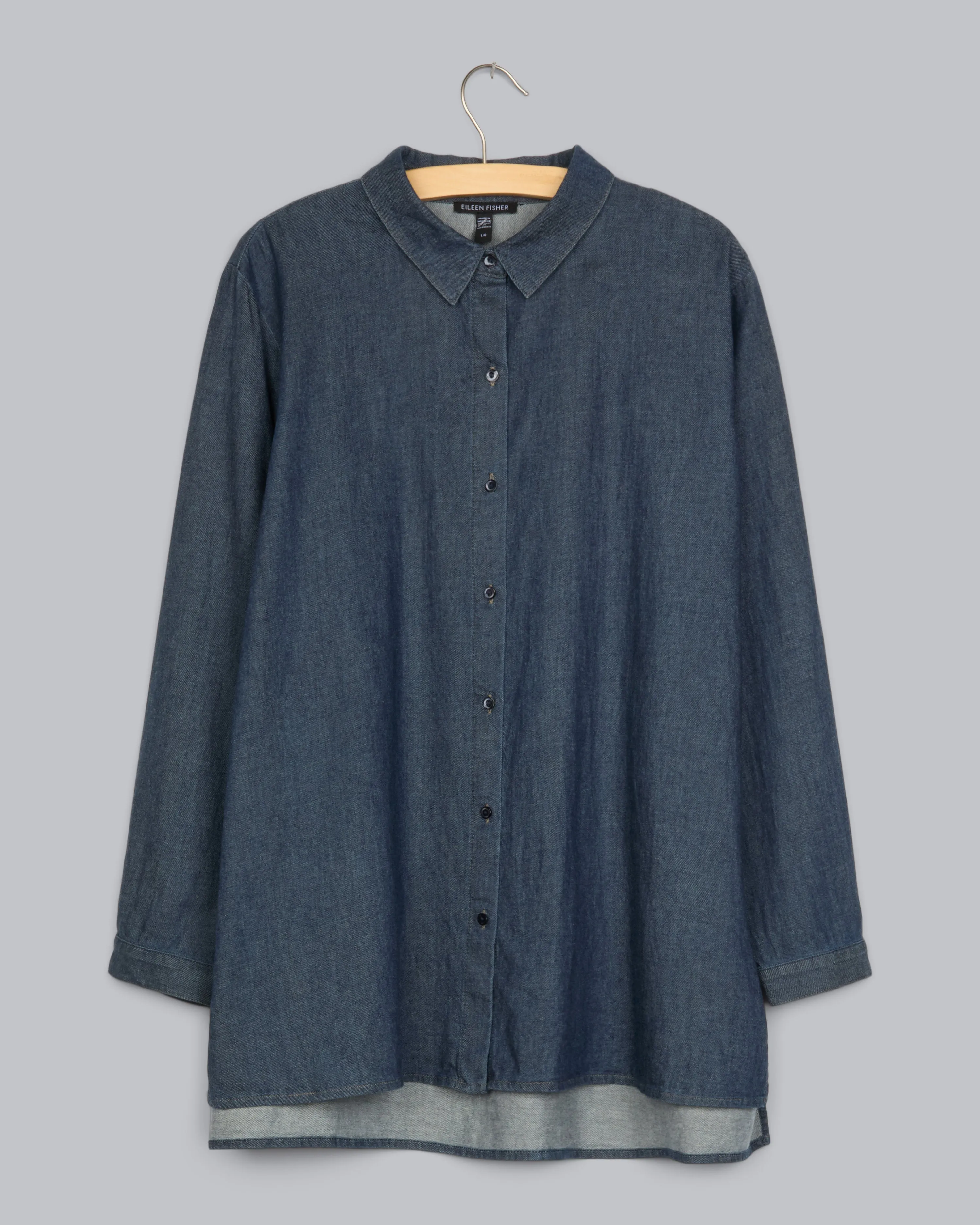Airy Organic Cotton Twill Shirt