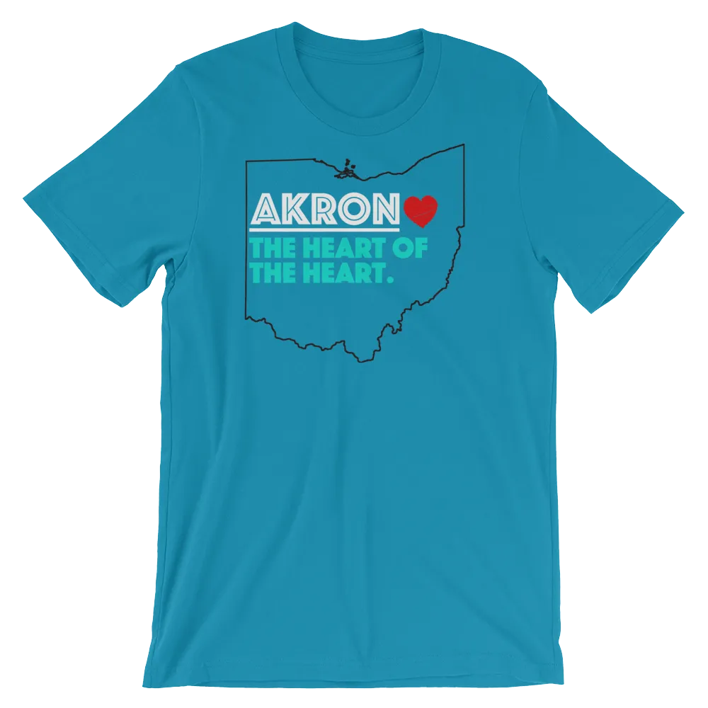 Akron Heart of The Heart Short-Sleeve Unisex T-Shirt
