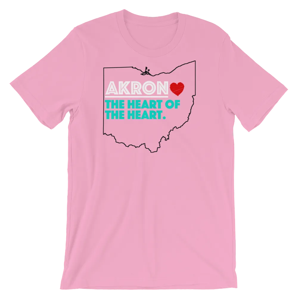 Akron Heart of The Heart Short-Sleeve Unisex T-Shirt