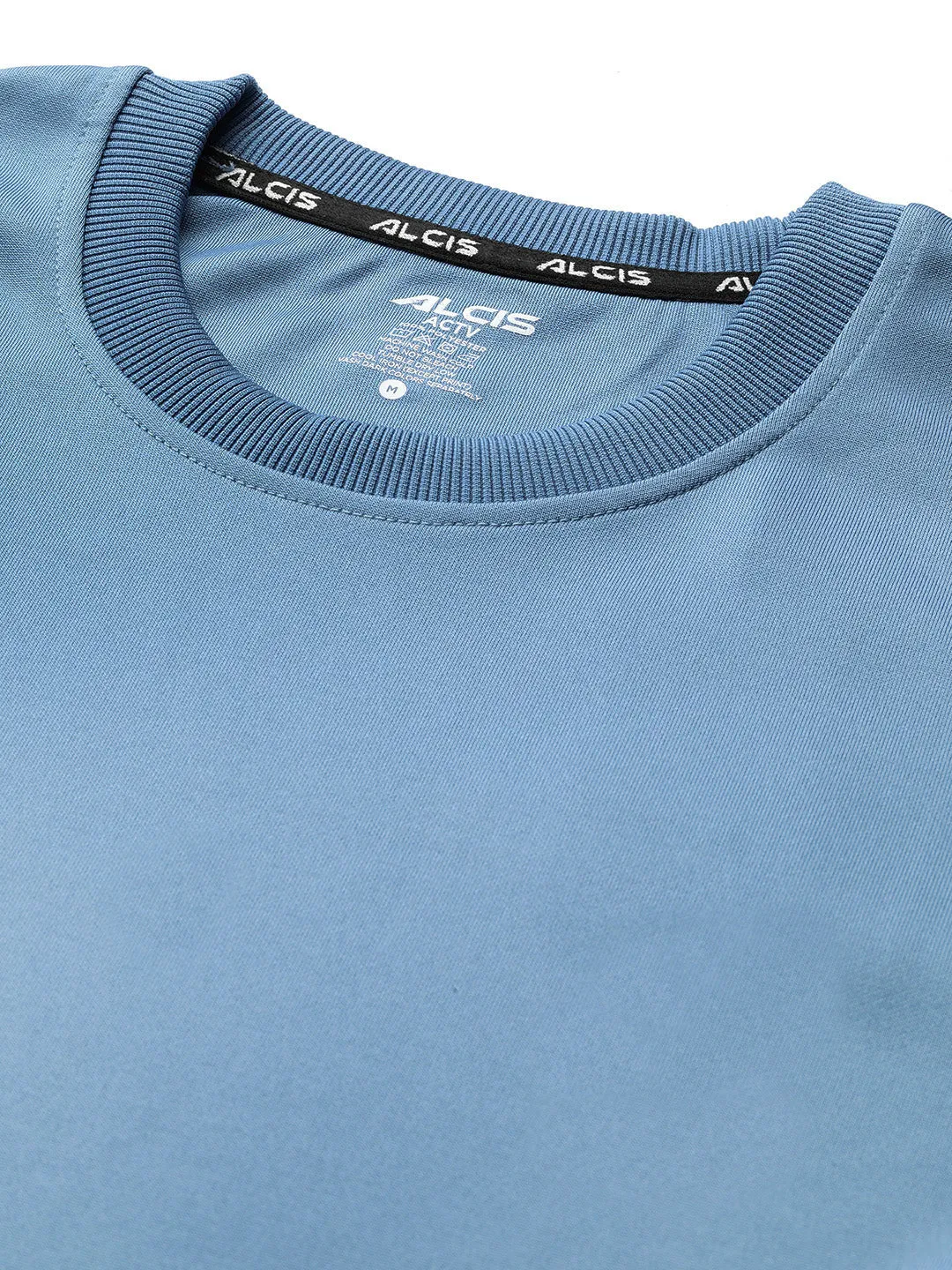 Alcis Men Blue Solid Sweatshirt