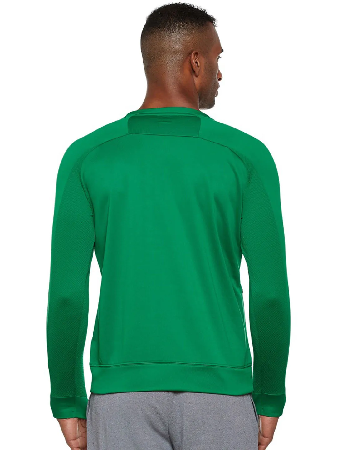 Alcis Men Green Solid Sweatshirt 128MSS377