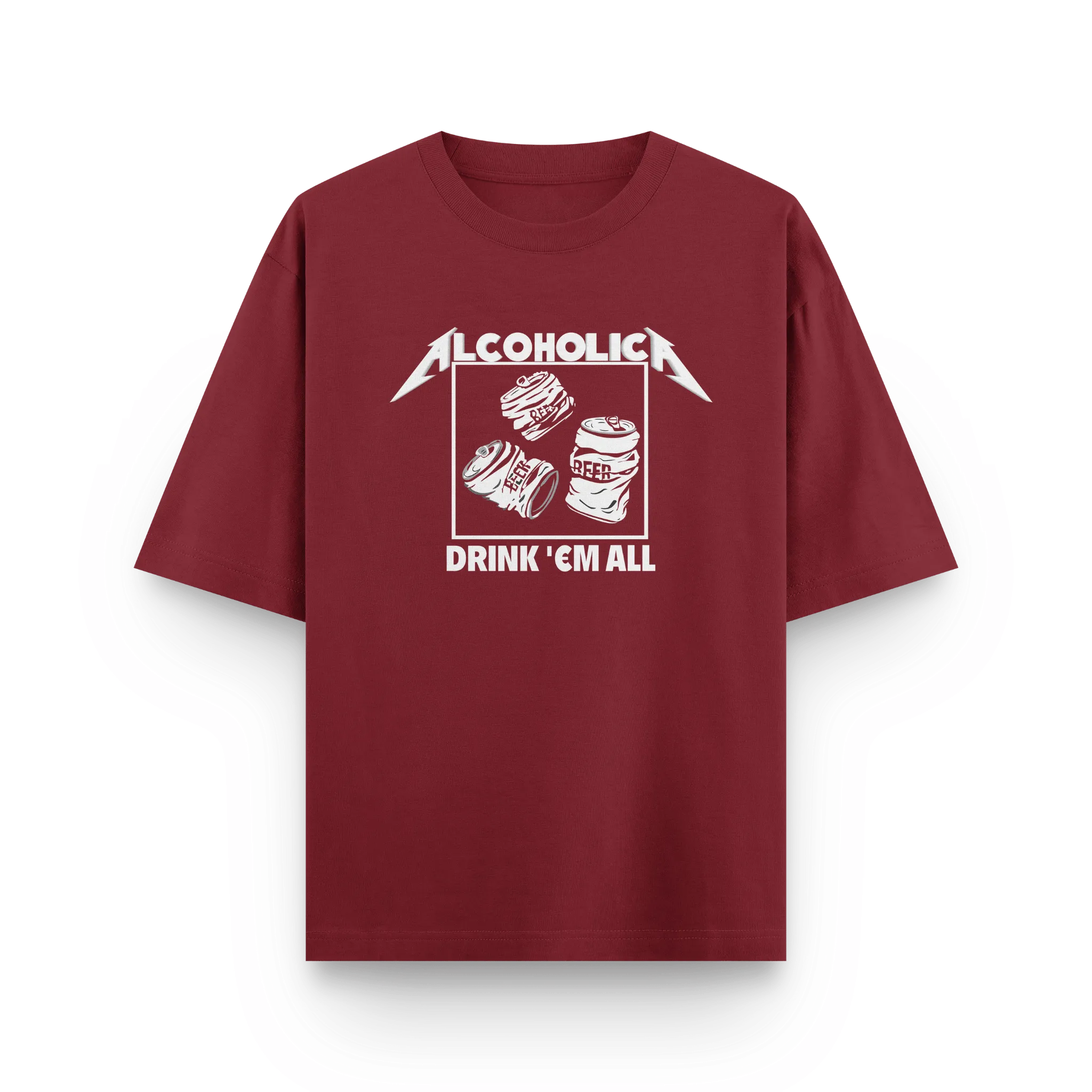 Alcoholica Oversized Tshirt by Kaihama