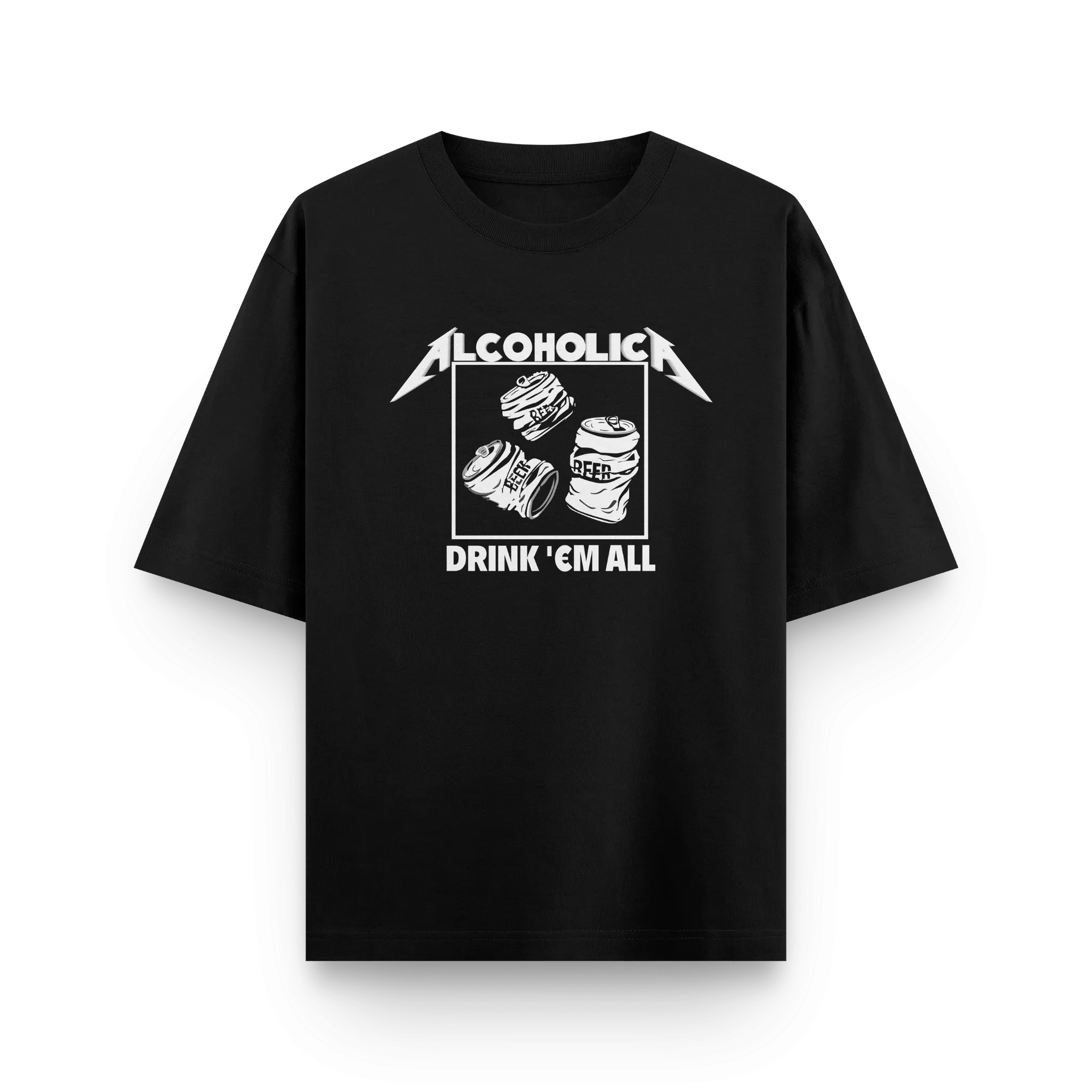 Alcoholica Oversized Tshirt by Kaihama