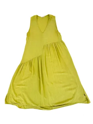 Ali Golden Asymmetrical Dress