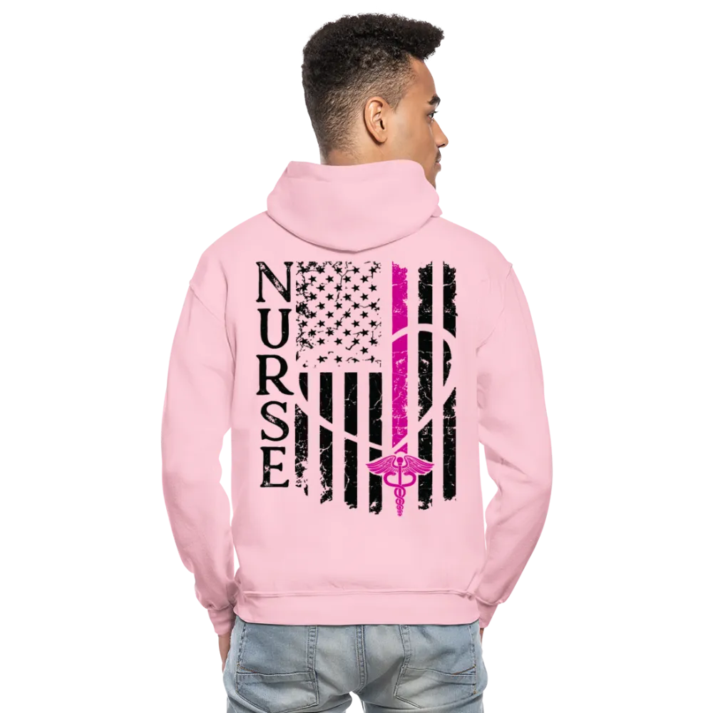 Alicia RN Nurse Flag Gildan Heavy Blend Adult Hoodie