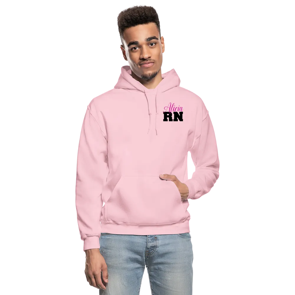 Alicia RN Nurse Flag Gildan Heavy Blend Adult Hoodie