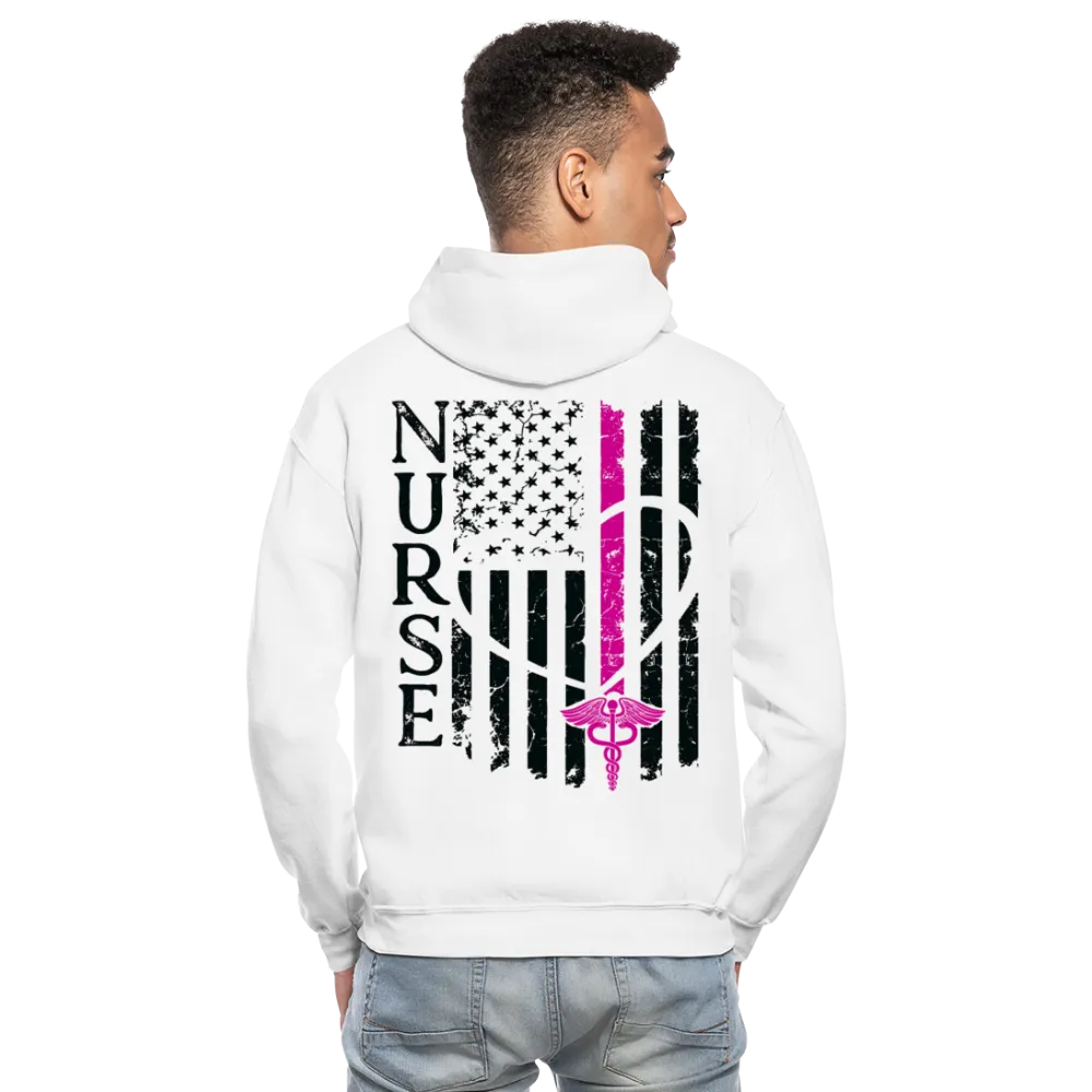 Alicia RN Nurse Flag Gildan Heavy Blend Adult Hoodie