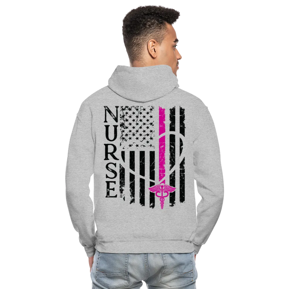 Alicia RN Nurse Flag Gildan Heavy Blend Adult Hoodie