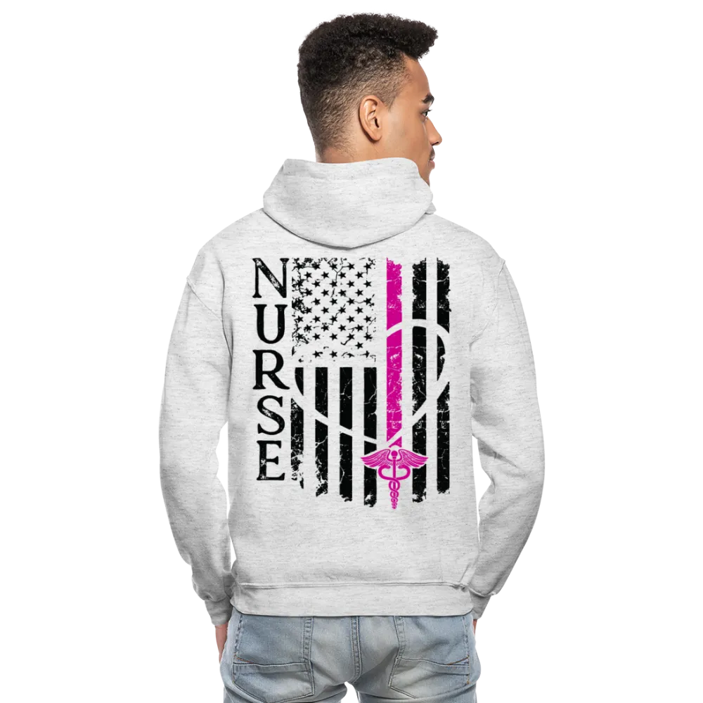 Alicia RN Nurse Flag Gildan Heavy Blend Adult Hoodie