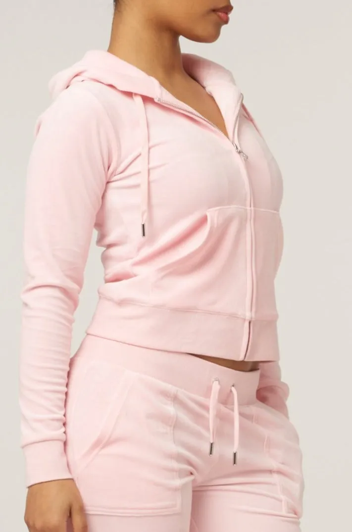 ALMOND BLOSSOM CLASSIC VELOUR ROBERTSON HOODIE