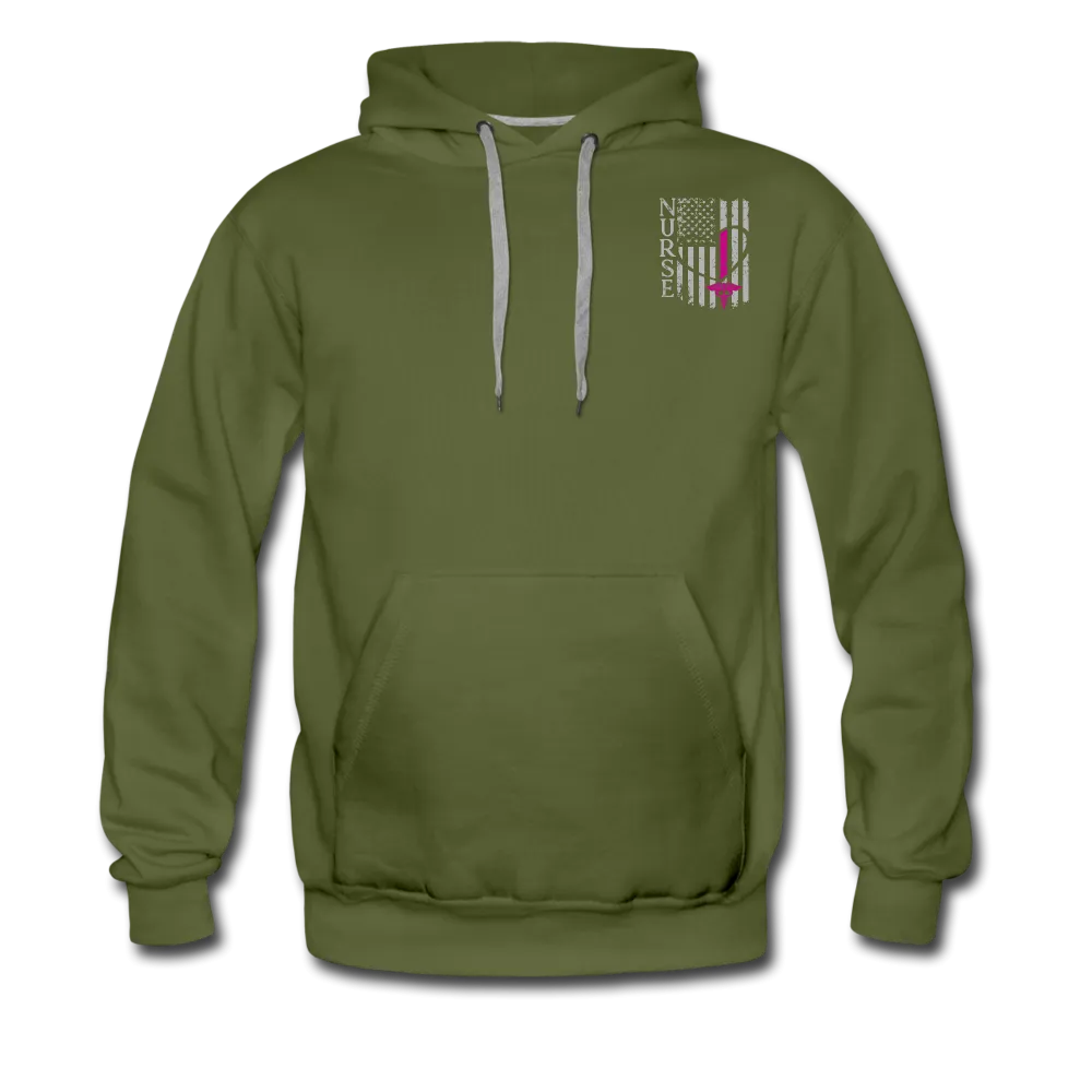American Nurse Flag Men’s Premium Hoodie (CK1806) Updated 