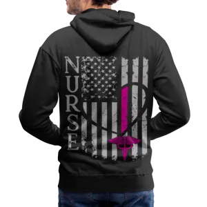 American Nurse Flag Men’s Premium Hoodie (CK1806) Updated 