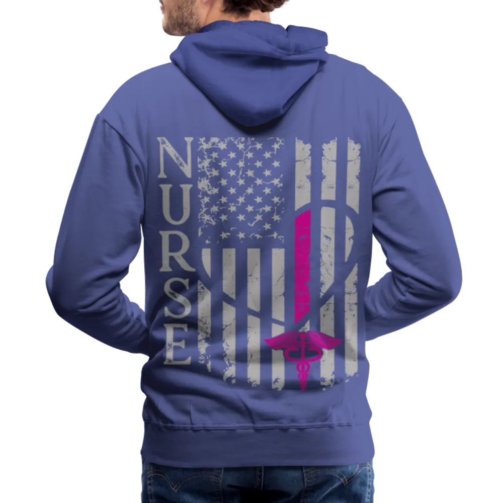 American Nurse Flag Men’s Premium Hoodie (CK1806) Updated 