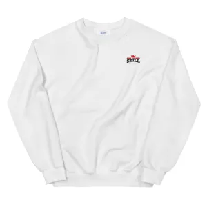 And Still Champion crest logo black lettering men's sweatshirt