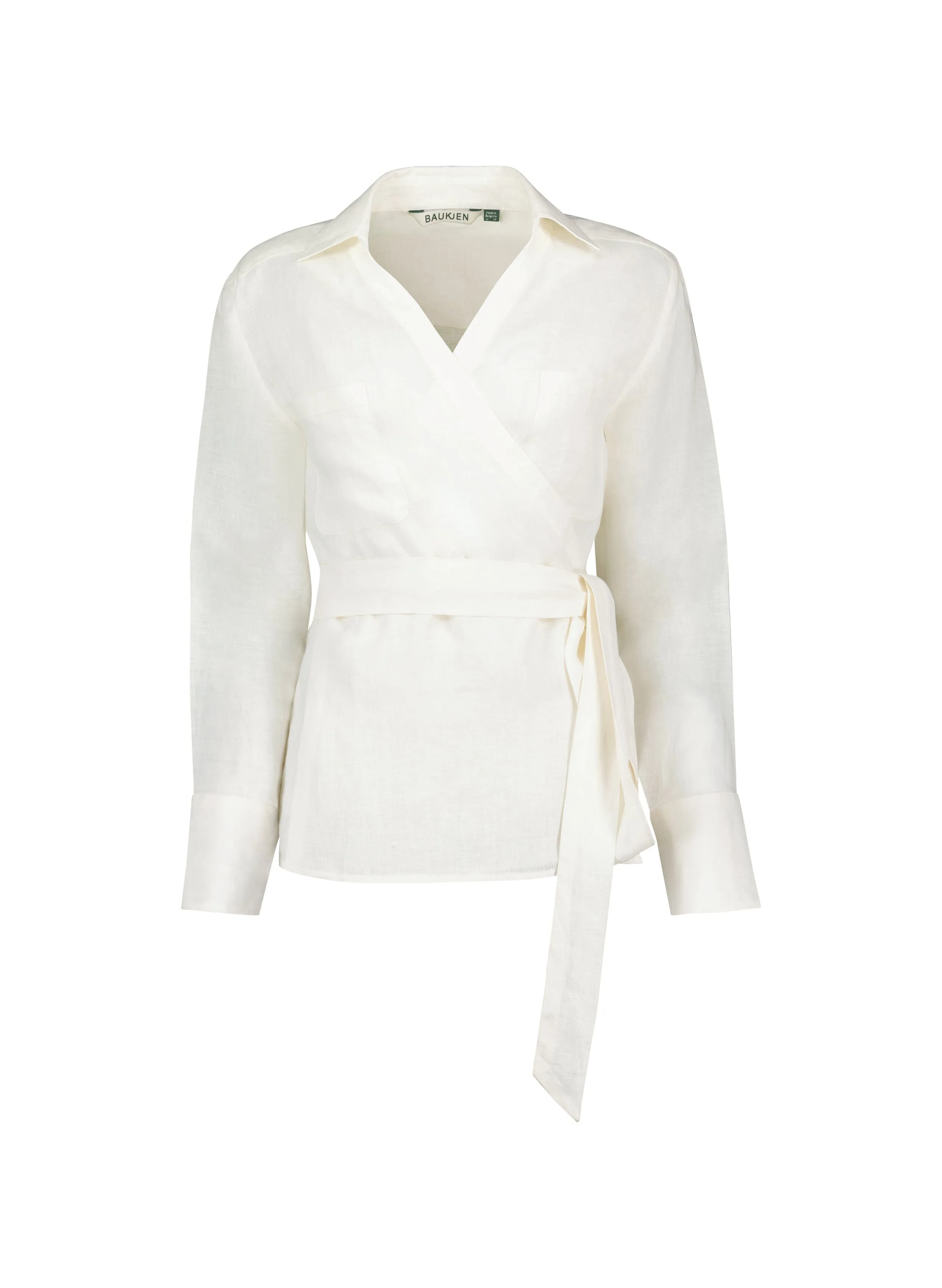 Angelique Linen Shirt | Soft White