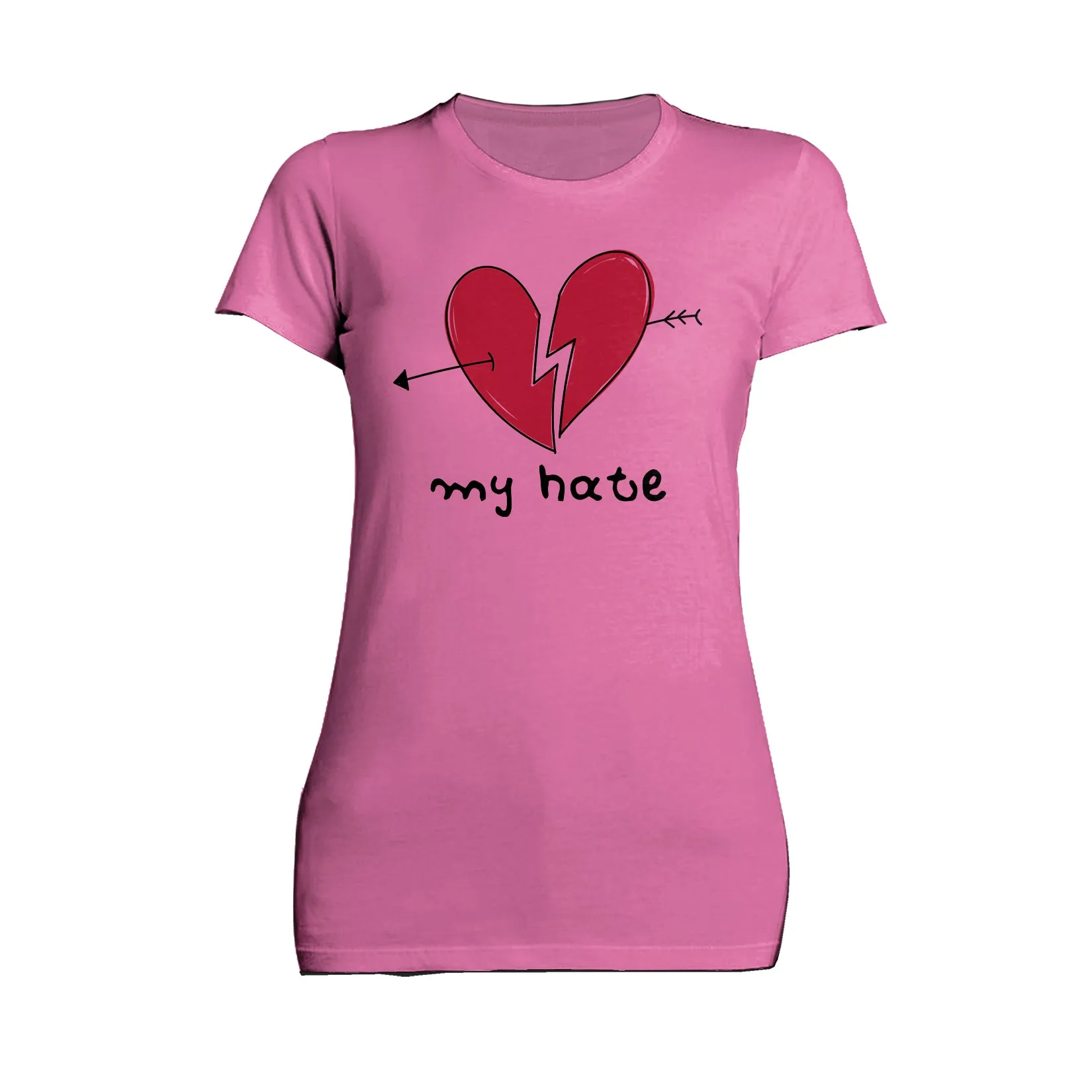 Anti Valentine My Hate Women's T-shirt
