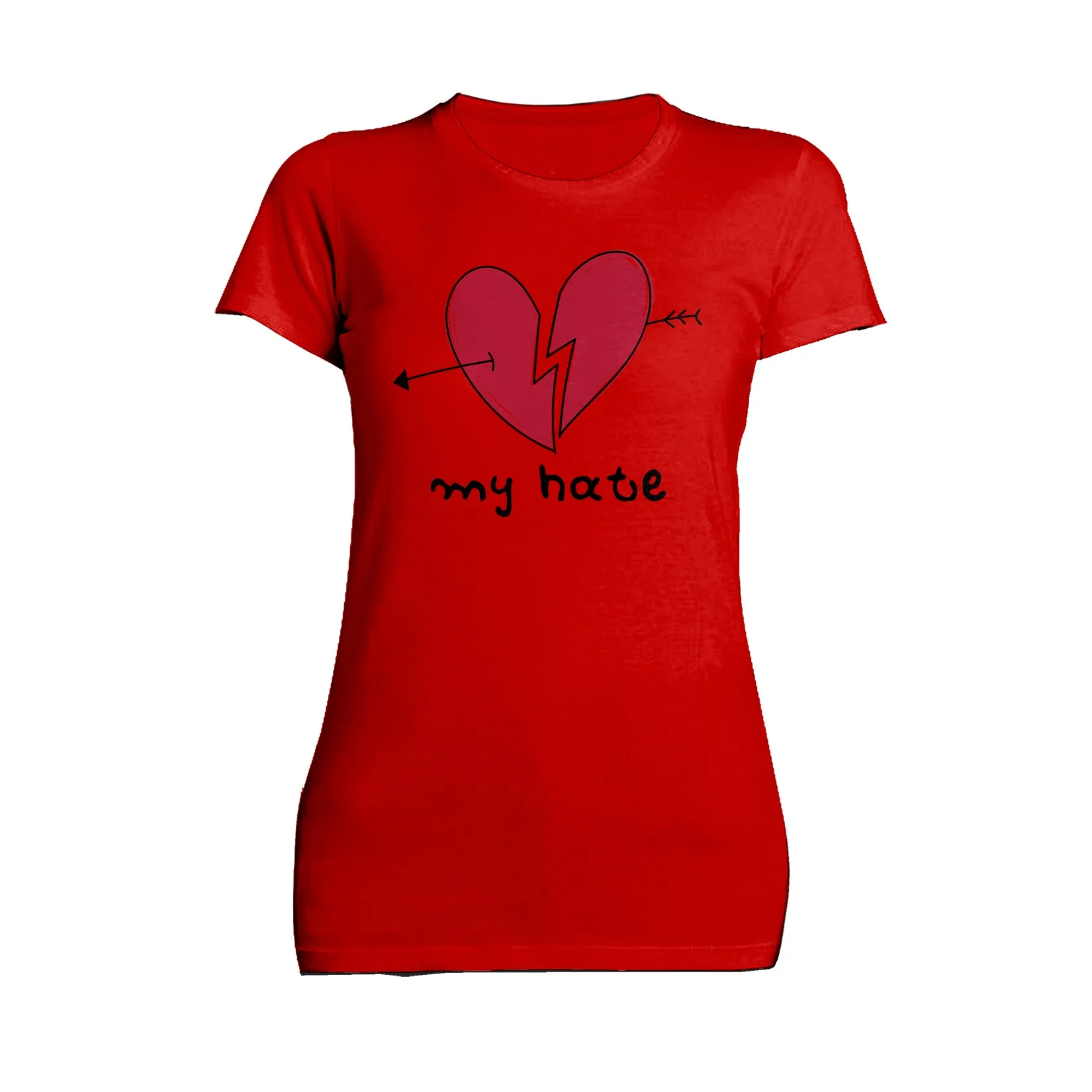 Anti Valentine My Hate Women's T-shirt